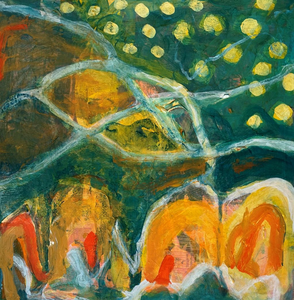 Laguna Blue
Mixed Media on birch panel 30x30cm
Laguna: Respite in warm tourquise waters of the Ionia