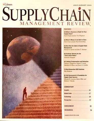 Cover illustration for Supply Chain Management Review 