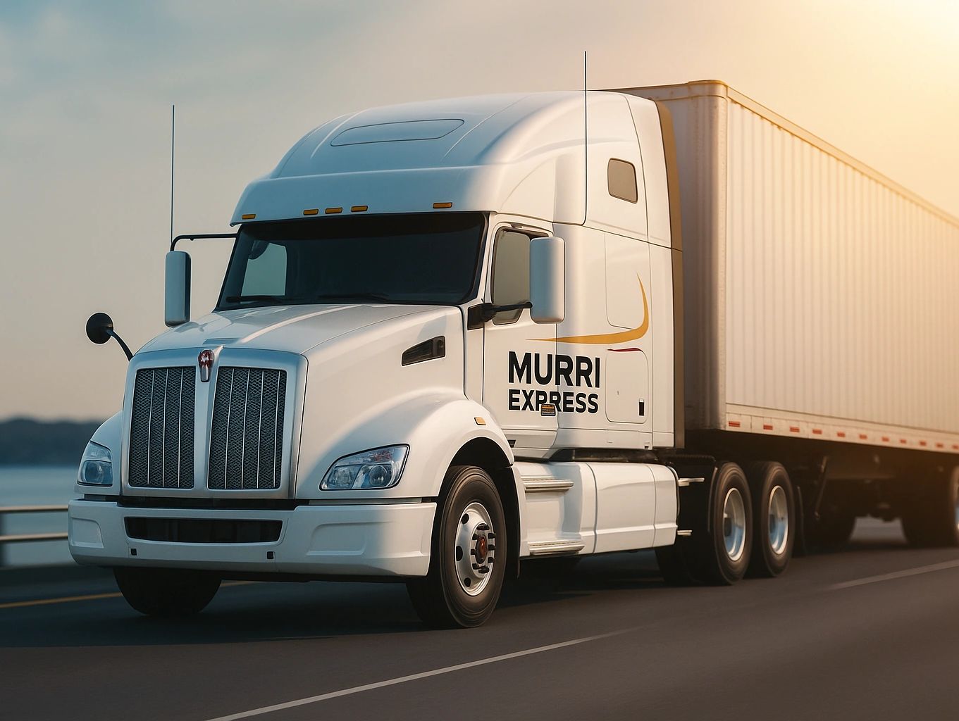 heavy haulage transport truck