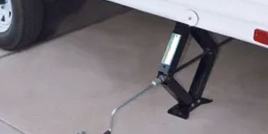 Rv rental camping Set up