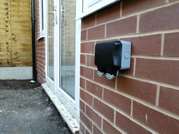 Outdoor Socket Installation