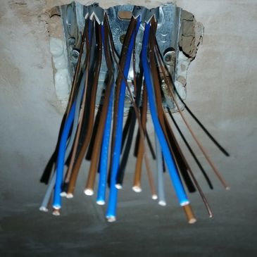 Rewire electrical installation