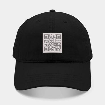 QQR Code Dad Cap of "I Said What I Said".