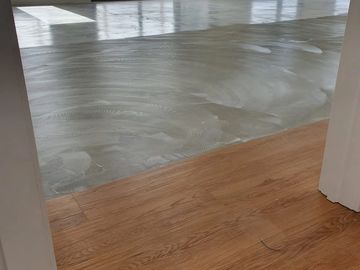 Vinyl tiles provide a sleek, modular appeal, with durability, toughness, practicality and waterproof