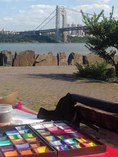 Face Art by Jan face painting by the Washington bridge