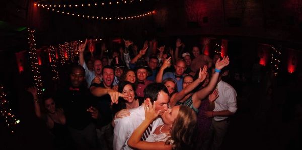 Wedding DJ at Reception in Greenville, South Carolina.