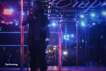 Hollywood J Blacc performing