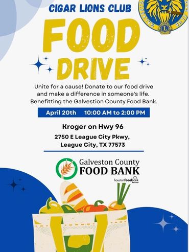 food drive flyer 1
