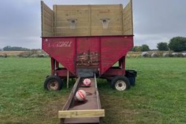 basketball grain wagon