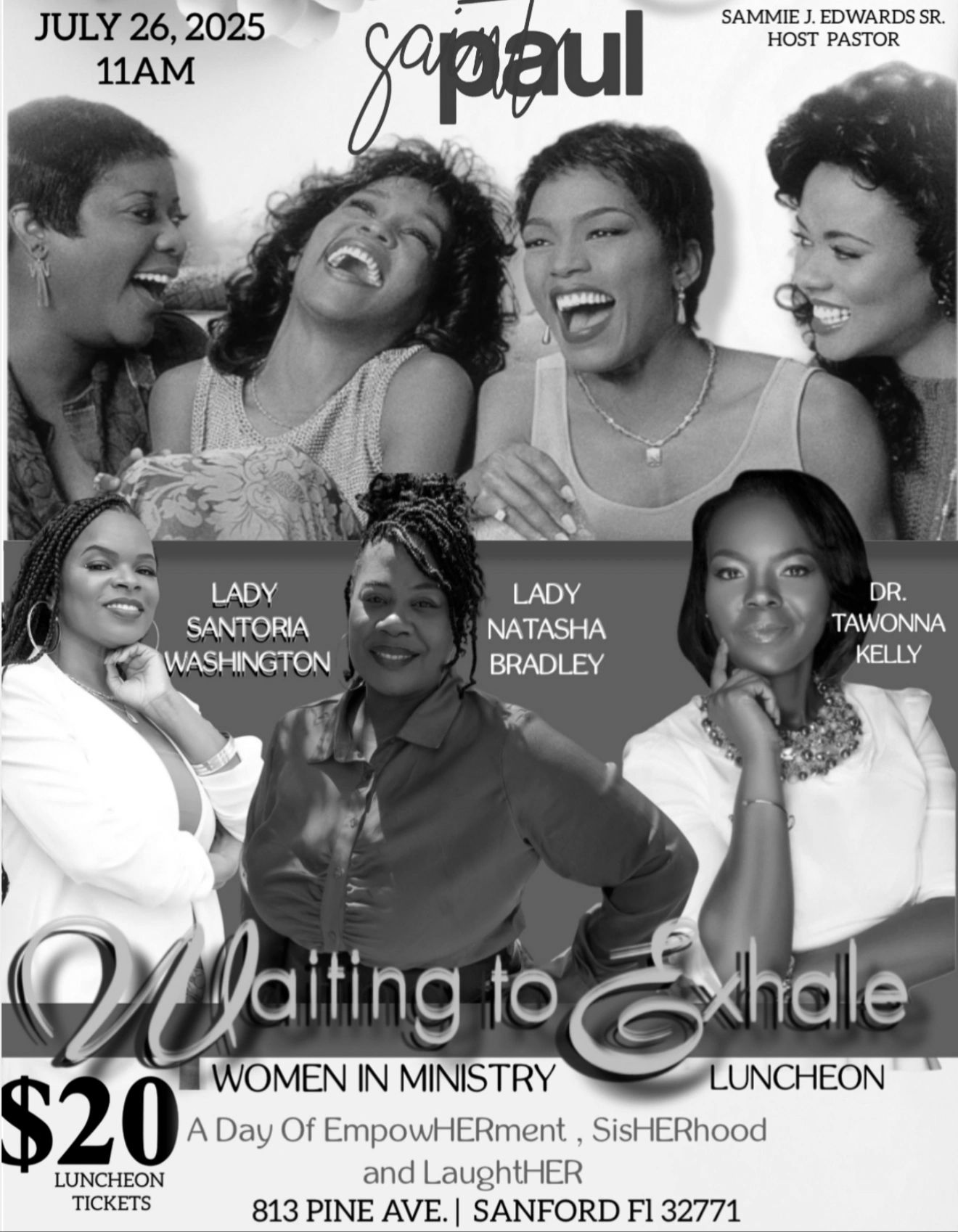Waiting to Exhale is more than a luncheon; this gathering is for every woman who has carried the we