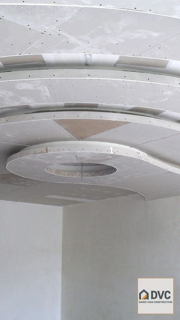 Custom drywall ceiling design in Vancouver