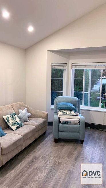 Professional interior painting in Delta with modern clean finish and attention to detail