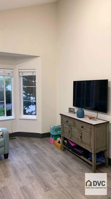 Professional interior painting in Delta with modern clean finish and attention to detail