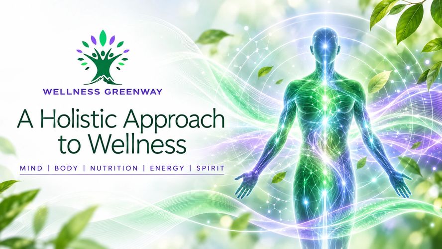 A holistic approach to wellness with mind, body, nutrition, energy, and spirit.