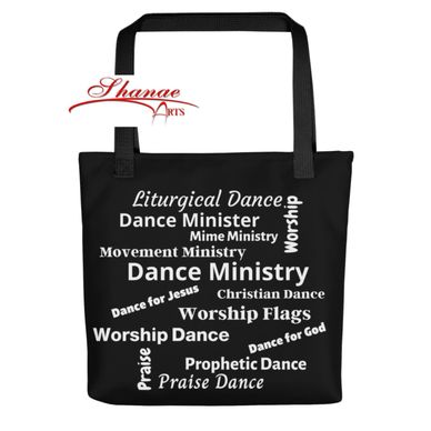 Dance Ministry Tote Bags by Shanae Arts 