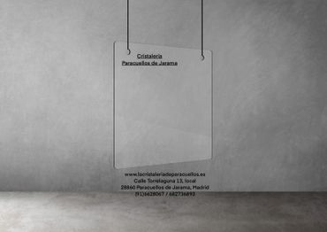 Pantalla prevención contagios, ideal para mostradores.