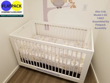 Baby Crib assembly Service in Washington DC • WWW.FLATPACKSERVICE.COM • ALEXANDRIA, VA • 
