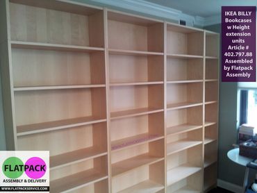 Bookcase assembly Service in Annapolis, MD 21401 • FLATPACKSERVICE.COM • 410 870-9337