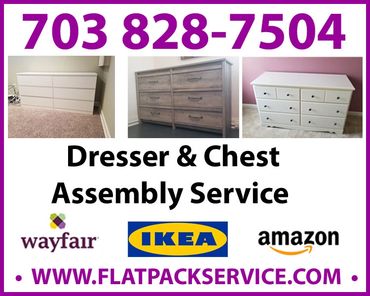 Best Dresser Assembly Service in Alexandria, VA • Same Day •  703 828-7504