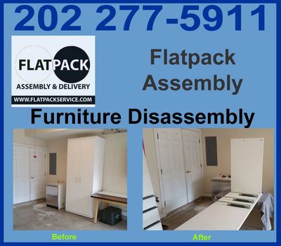 Furniture & Sofa Disassembly Service in Washington DC
Disassembly & Dismantling Service Same Day