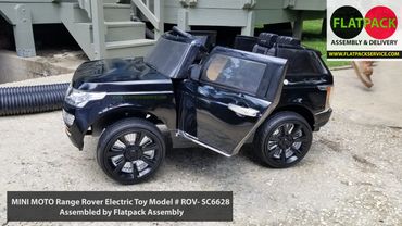 MINI MOTO Range Rover 12 volt Ride on Car Electric Toy Model # ROV- SC6628
Toy Car Assembly 