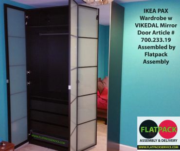 BEST 10 Furniture Assembly near Upper Marlboro, MD IKEA PAX Wardrobe w UNDREDAL Article # 803.292.01