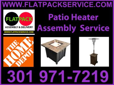 Patio Heater Assembly Service in Arlington, VA