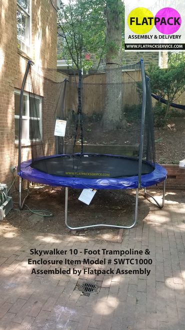 Trampoline Assembly Service in Chevy Chase, MD
Trampoline Assembly Service in Potomac, MD
