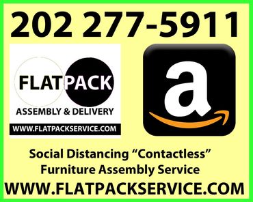 Social Distancing Amazon Furniture Assembly Service in Tysons Corner, VA •
Covid-19 screened techs