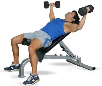 Inflight Fitness Adjustable Bench