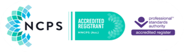 NCPS accreditation logos for professional standards authority.