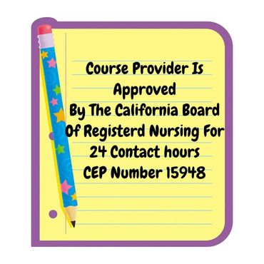 DSD Certificate provider approved by the California Board of Registered Nursing