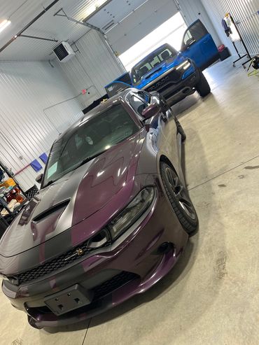 DODGE CHARGER SCAT PACK RAM TRX XPEL CERAMIC WINDOW TINT SIOUX FALLS