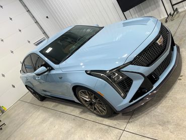 CADILLAC CT5 BLACKWING XPEL CERAMIC WINDOW TINT AND PPF