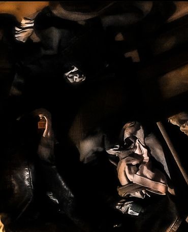 They're all out for a night walk.