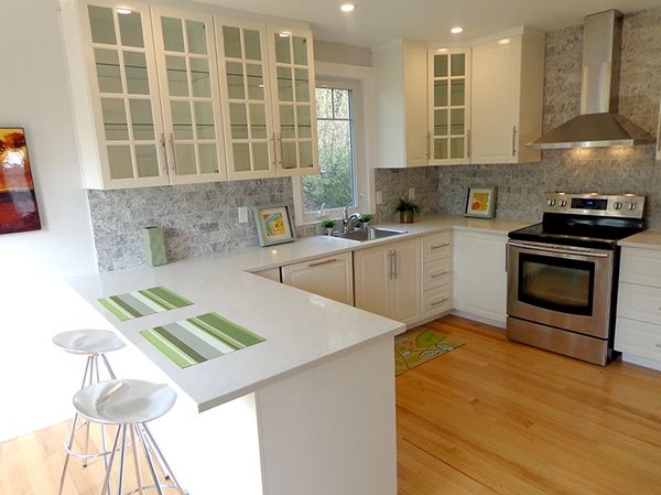 Ramsay Kitchen Remodel. New Kitchen Cabinets,New Kitchen Layout,Granite Countertops, Hardwood Floor