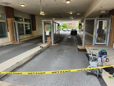 Metal Painting Paint Refinishing Electrostatic Storefront