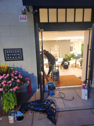 Storefront Electrostatic Refinishing Electrostatic Painting Apartment Painting Condo Refinishing