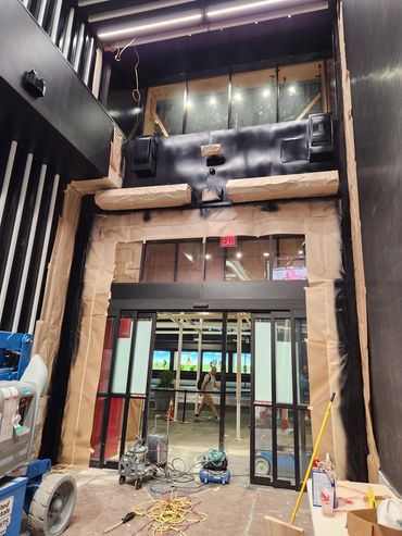 Storefront Electrostatic Refinishing Electrostatic Painting