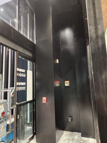 Storefront Electrostatic Refinishing Electrostatic Painting