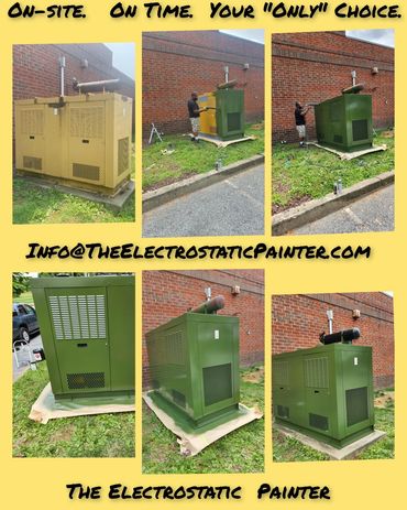 Electrostatic Painting Metal Refinishing