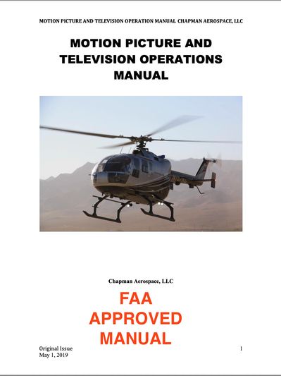 Motion Picture and television Operations manual
