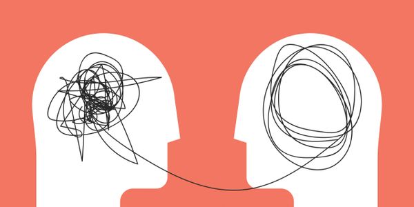 Talking Therapy process where the therapist helps the client untangle their thoughts