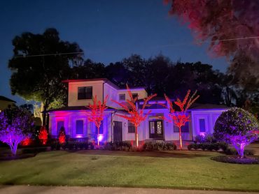 Happy Halloween-Color Changing Lights-Wi-Fi Controlled