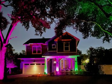 Happy Halloween-Easy Decorating with Smart Color Changing Outdoor Lighting
