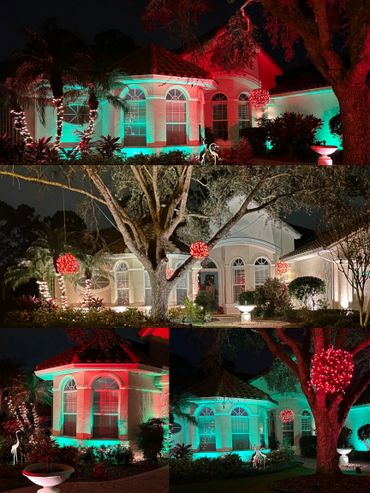 Holiday Vibes with Color Changing Landscape Lighting-Wi-Fi Controlled
Red & Green or White