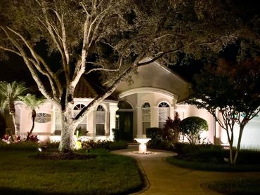 Classic White LED Landscape Lighting, with color changing