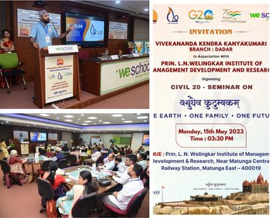 Adressing C20 under G20 seminar