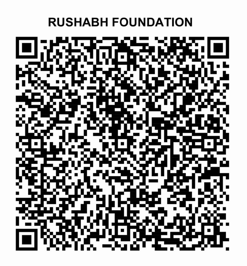 Rushabh Foundation Kotak Bank QR Code for money transfer