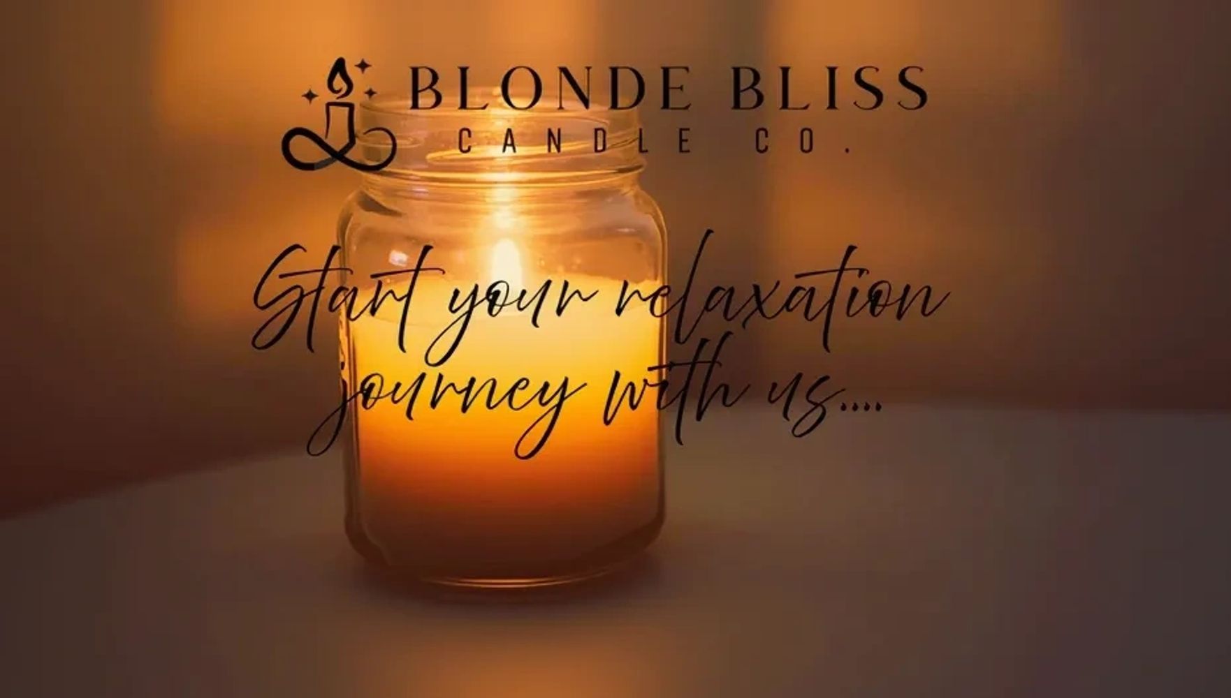 A relaxing cozy experience with a mason jar candle burring